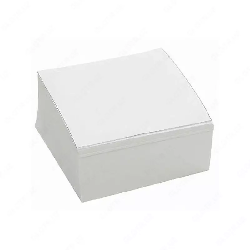 Блок для записей бумажный 9 х 9 х 4.5 см (200 гр.)