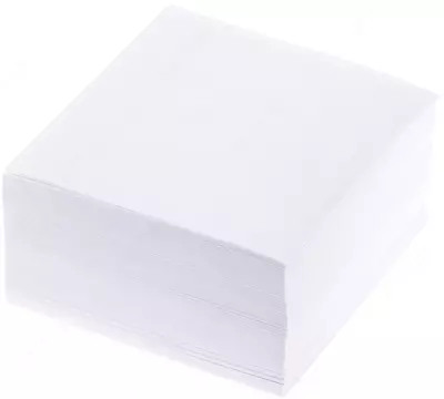 Блок для записей бумажный 9 х 9 х 4.5 см (200 гр.)