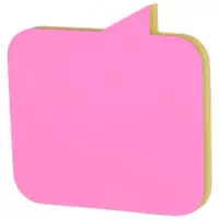 Стикеры - закладки для записей (клеевые) "Deli" 76 х 76 мм (Арт. - 03102-EA) Цв. неон - 7 900 сум