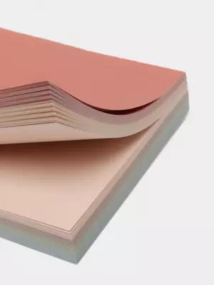 Самоклеящаяся бумага для записей "Deli" 76 х 76 мм, 4 цв. (Арт. - 21553)