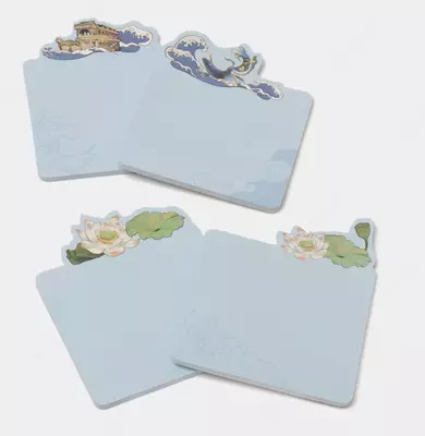 Самоклеящаяся бумага для записей "Deli" 76 х 76 мм (Арт. - 21504-bl)