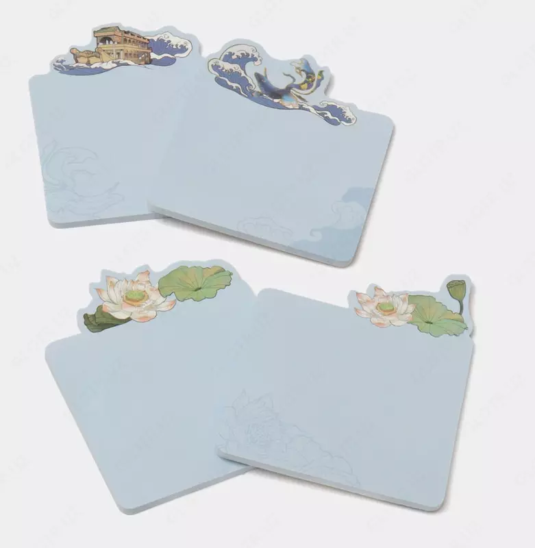 Самоклеящаяся бумага для записей "Deli" 76 х 76 мм (Арт. - 21504-bl)