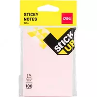 Самоклеящаяся бумага для записей "Deli" цветная