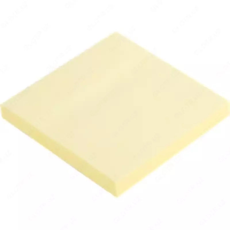 O'z-o'zidan yopishtiruvchi qog'oz "Deli" sariq, 76 x 76 mm (kod - 00353-EA)