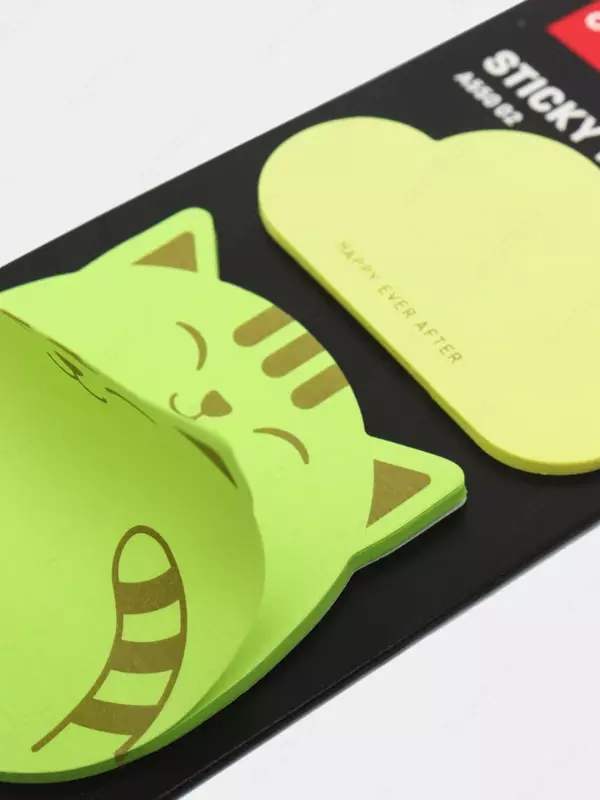 Самоклеящаяся бумага для записей "Deli Animals" 76 х 76 мм, 20 л. х 2 (Арт. - 55002-EA)