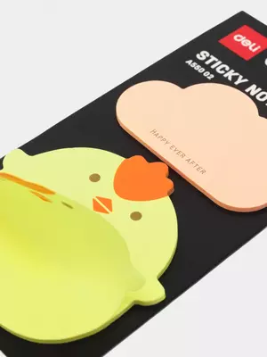 Самоклеящаяся бумага для записей "Deli Animals" 76 х 76 мм, 20 л. х 2 (Арт. - 55002-EA)