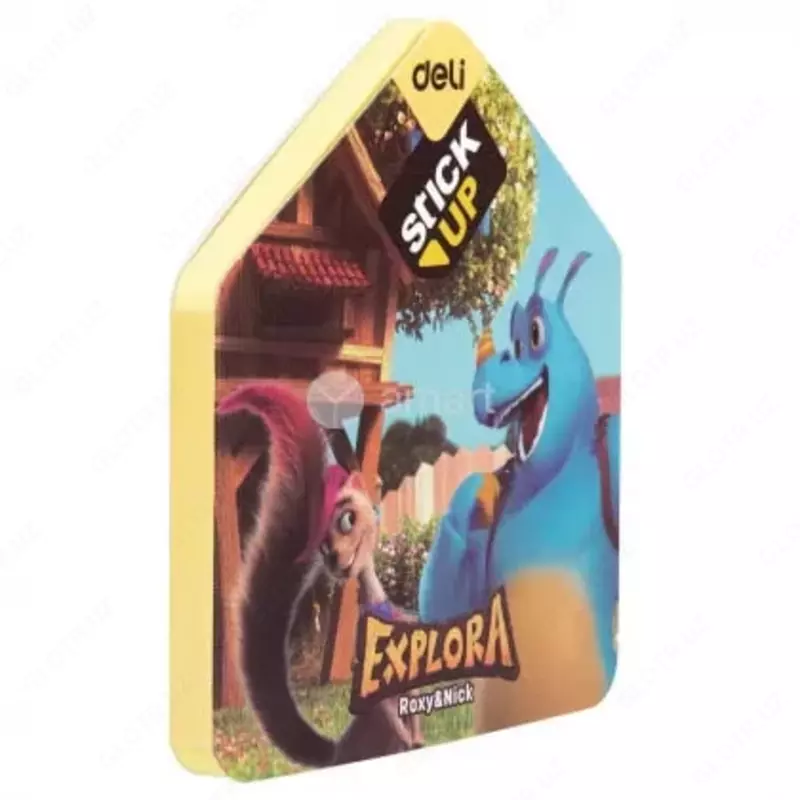 Стикеры - закладки для записей "Deli EXPLORA" 76 х 83 мм (Арт. - 55403-EA)