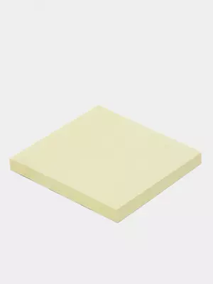 Самоклеящаяся бумага для записей "Deli" Stick UP желтая, 76 х 76 мм (Арт. - 03503-EA)