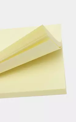 Самоклеящаяся бумага для записей "Deli" Stick UP желтая, 76 х 76 мм (Арт. - 03503-EA)