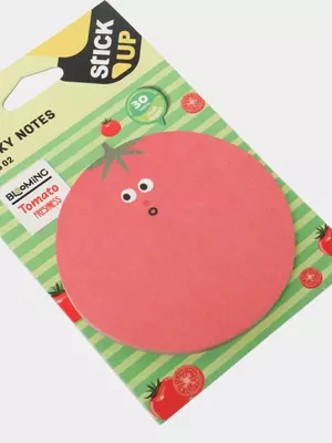 Самоклеящаяся бумага для записей "Deli Томато" 76 х 76 мм (Арт. - 55602-EA)