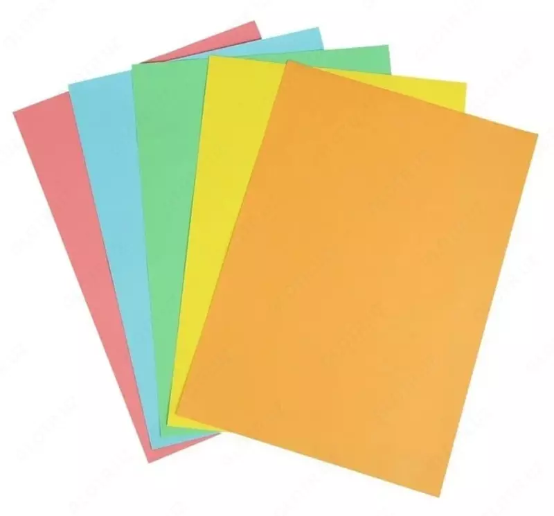 Бумага для офисной техники "OfficeSpace intensive mix" А4, 5 цв. (100 листов) Арт. - 245180