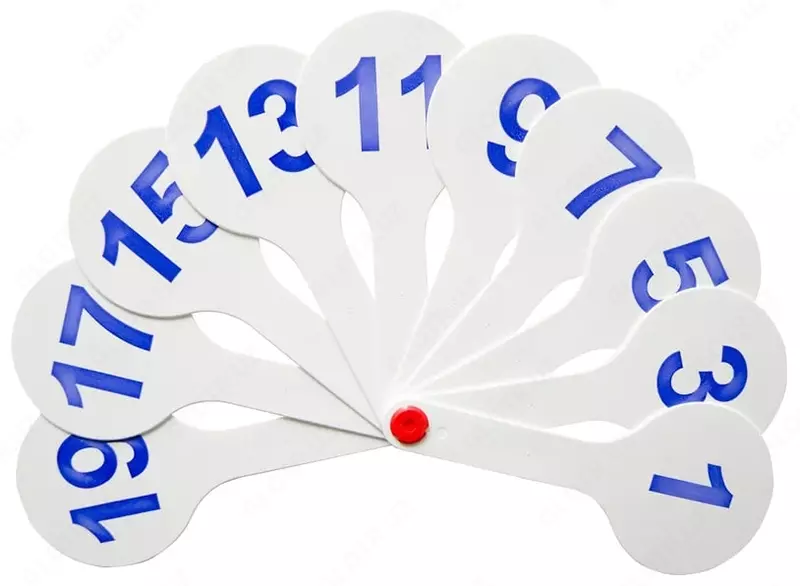 Fan "STAMM" kassa raqamlari 1 dan 20 gacha (m. - VK05)