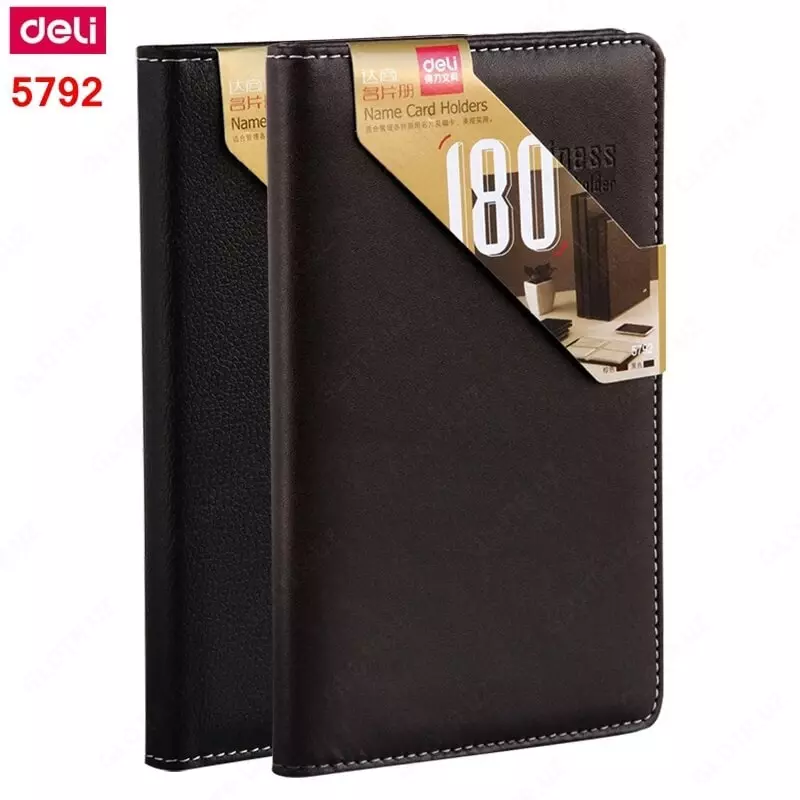 Vizit karta egasi "Deli" 193 x 110 mm, 180 ta tashrif qog'ozi (5792-modda)