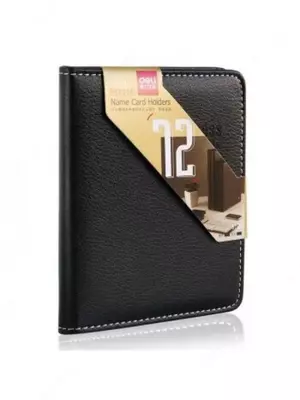 Визитница "Deli" 198 х 135 мм, 72 бизнес - визитки (Арт.- 5790)