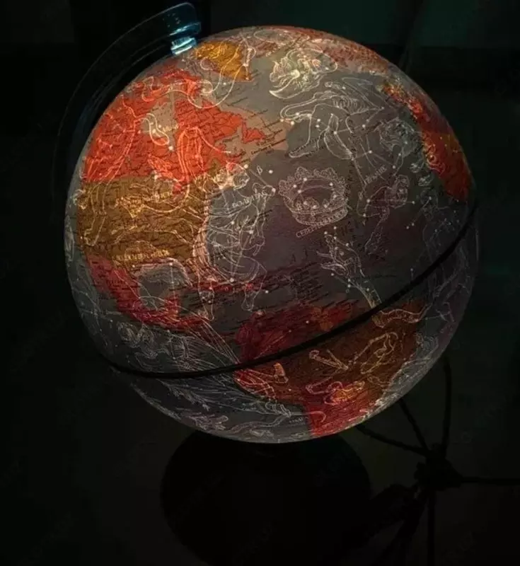 "Globen" interaktiv ta'lim globusi "Kun va tun", 25 sm (Art. - Ke012500278)