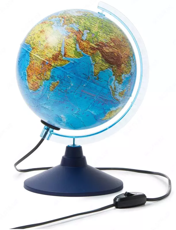 "Globen Classic" interaktiv ta'lim globusi "Fiziko-siyosiy", 21 sm (Art. - Ke012100181)
