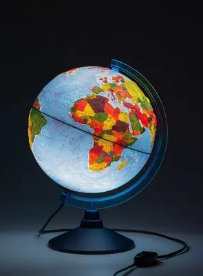 Интерактивный обучающий глобус"Globen" "Физико-Политический", 25 см (Арт. - INT12500284)