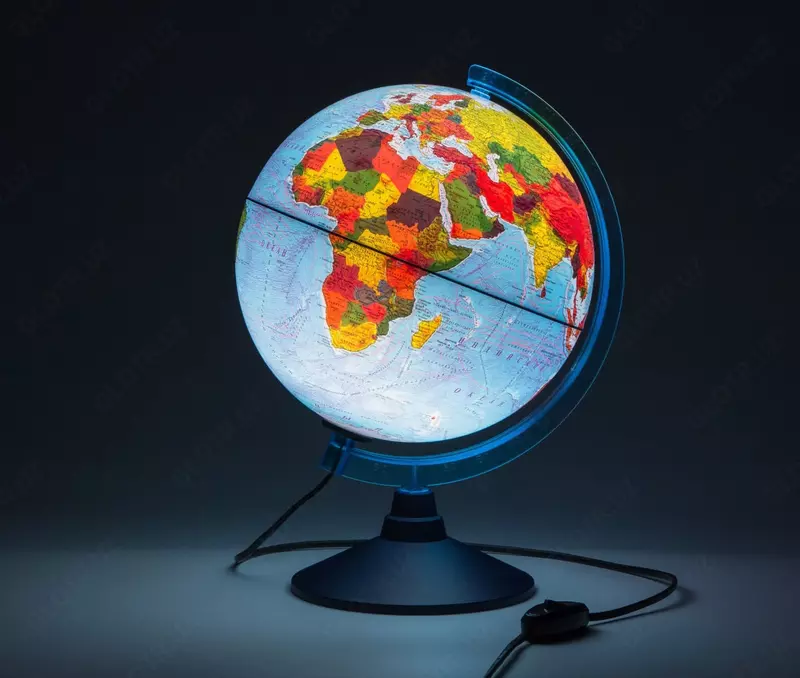 Interaktiv ta'lim globusi "Globen Classic" "Fiziko-siyosiy", 25 sm (Art. - Ke012500191)