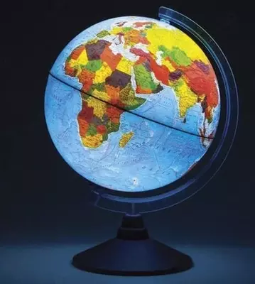 "Globen Classic" interaktiv ta'lim globusi "Fiziko-siyosiy", 25 sm (Art. - Be012500257)