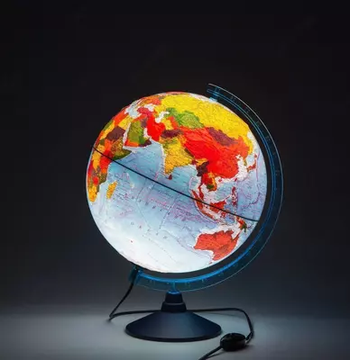 "Globen Classic" interaktiv ta'lim globusi "Fiziko-siyosiy", 32 sm (Art. - Ke013200233)