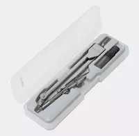 Готовальня с циркулем и запасными грифелями "Deli" пенал (Арт.-8601)