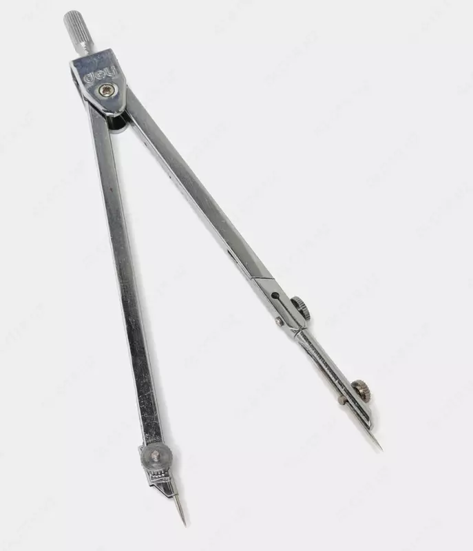 Чертежная Готовальня "Deli" пенал, 5 предметов (Арт.-8604)