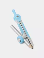 16 500 сум Готовальня с циркулем "Козья ножка" "Deli" пенал (Арт.- 8615)