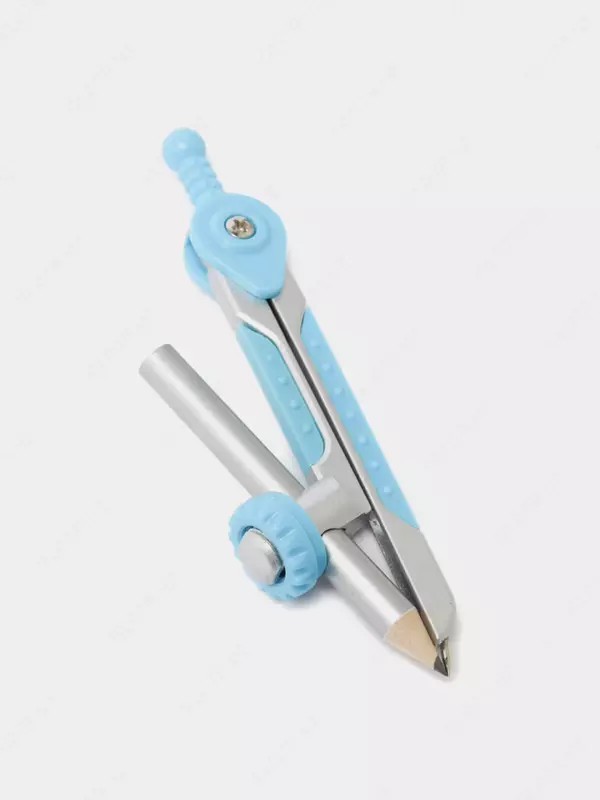 Готовальня с циркулем "Козья ножка" "Deli" пенал (Арт.- 8615)