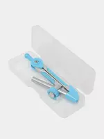 Готовальня с циркулем "Козья ножка" "Deli" пенал (Арт.- 8615) ООО "Power Max Group"