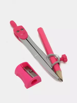 Чертежная Готовальня "Deli Uspire" пенал, 7 предметов (Арт.-600-H)