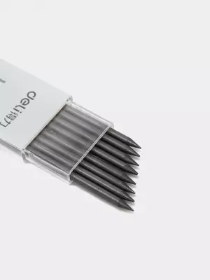 Сменный Грифель 2 мм "Deli" НВ, цв. пенал, 8 шт (Арт.-58803)