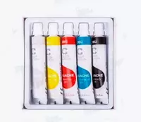 Rangli gouache "Deli" naychasi 12 ml. (5 rang) Ref. - 11-5-C