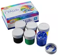 Rangli gouache Gamma "Klassik" jar 20 ml. (6 rang) Ref. - 2210306 - 31 000 so'm