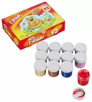 Цветная гуашь Гамма "Мультики" баночка 20 мл. (12 цветов) Арт. - 221032 - 53 000 сум