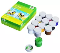 Rangli gouache Gamma "Bee" jar 20 ml. (12 rang) Art. - 221014_12 - 61 000 so'm