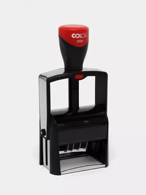 Штемпельный Датер + штамп D04 "Colop" 37 х 58 мм (Арт. - 106702)