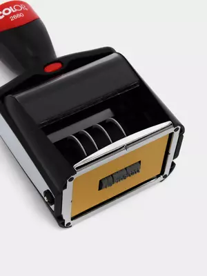 Штемпельный Датер + штамп D04 "Colop" 37 х 58 мм (Арт. - 106702)