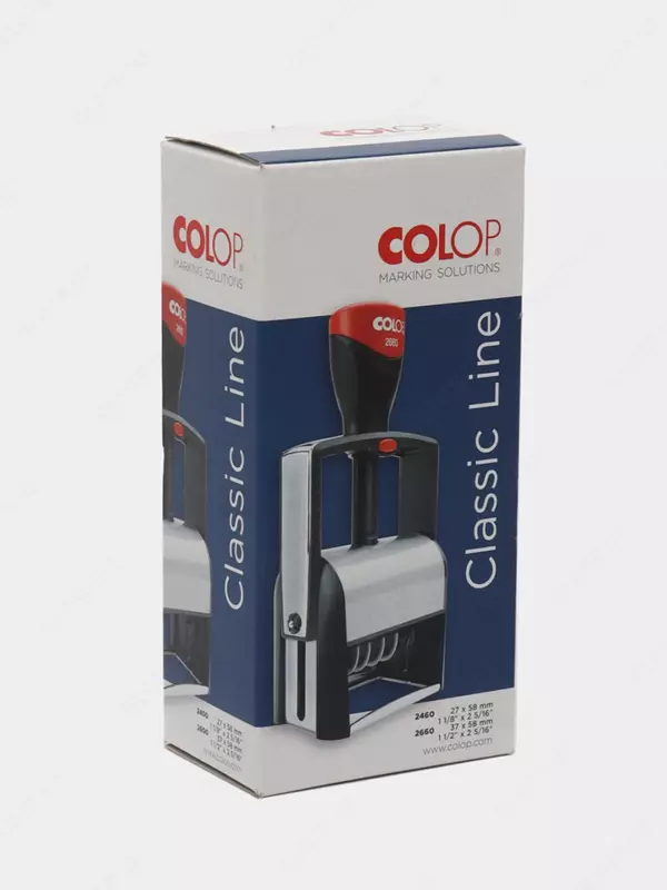 Marka sanasi + shtamp D04 "Kolop" 37 x 58 mm (m. - 106702)