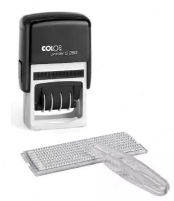 Shtamp sanasi + shtamp printeri S260 D04 "Colop" 37 x 58 mm (Art. - 105398)