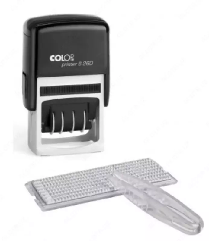 Shtamp sanasi + shtamp printeri S260 D04 "Colop" 37 x 58 mm (Art. - 105398)