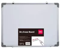 Белая магнитно-маркерная доска "Deli" 120 х 180 см (Арт. - 39037)