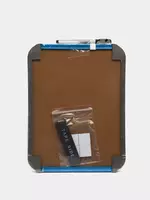 Белая магнитно-маркерная доска "Deli" 21.6 х 28 см (Арт. - 39154) - 39 000 сум