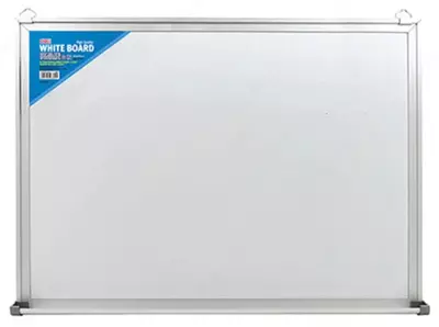 Белая магнитно-маркерная доска "Deli" 90 х 120 см (Арт. - 7817)
