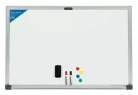 Белая магнитно-маркерная доска "Deli" 90 х 120 см (Арт. - 7817) - 680 000 сум