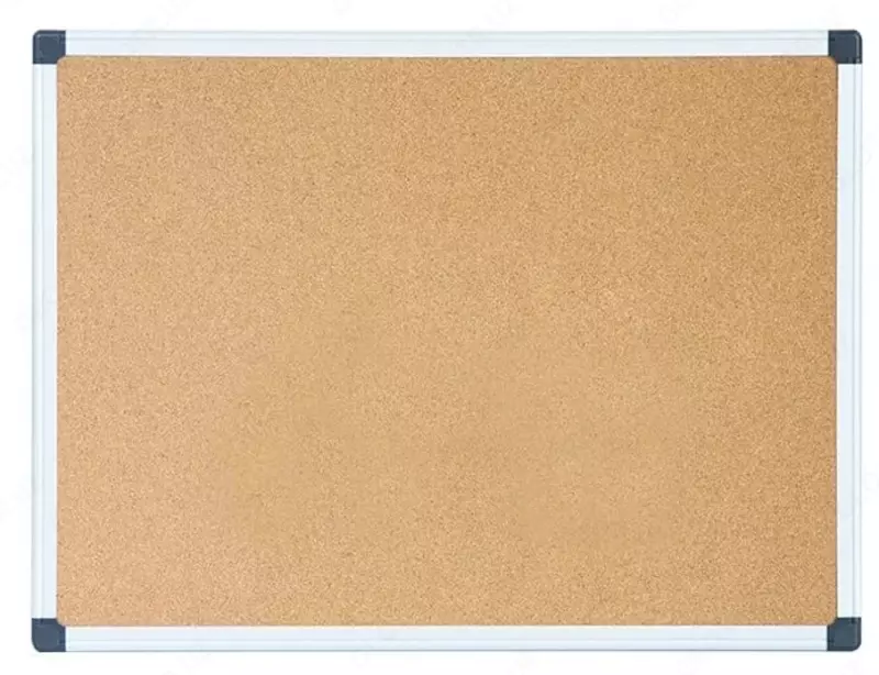 Пробковая демонстрационная доска "Deli" 60 х 45 см (Арт. - 39052)