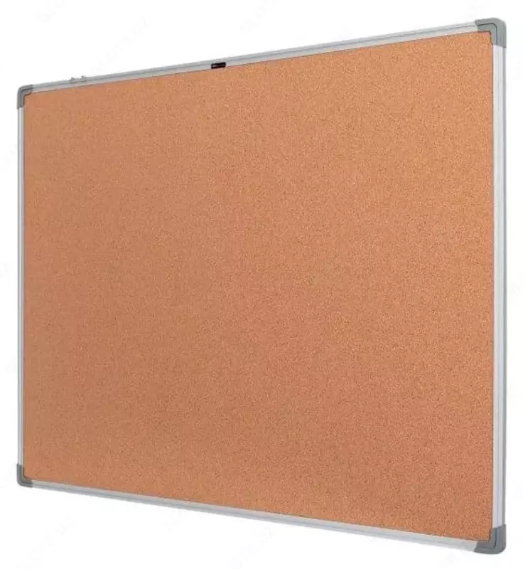 Пробковая демонстрационная доска "Deli" 90 х 60 см (Арт. - 39053)