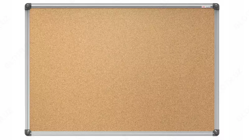Пробковая демонстрационная доска "Deli" 90 х 60 см (Арт. - 39053)
