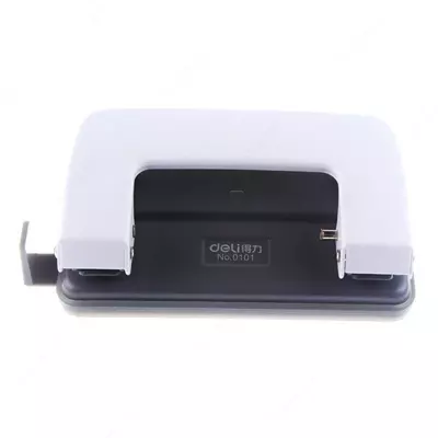 Канцелярский дырокол "Deli", с двумя отверстиями, 12 листов (Арт. - 0101)