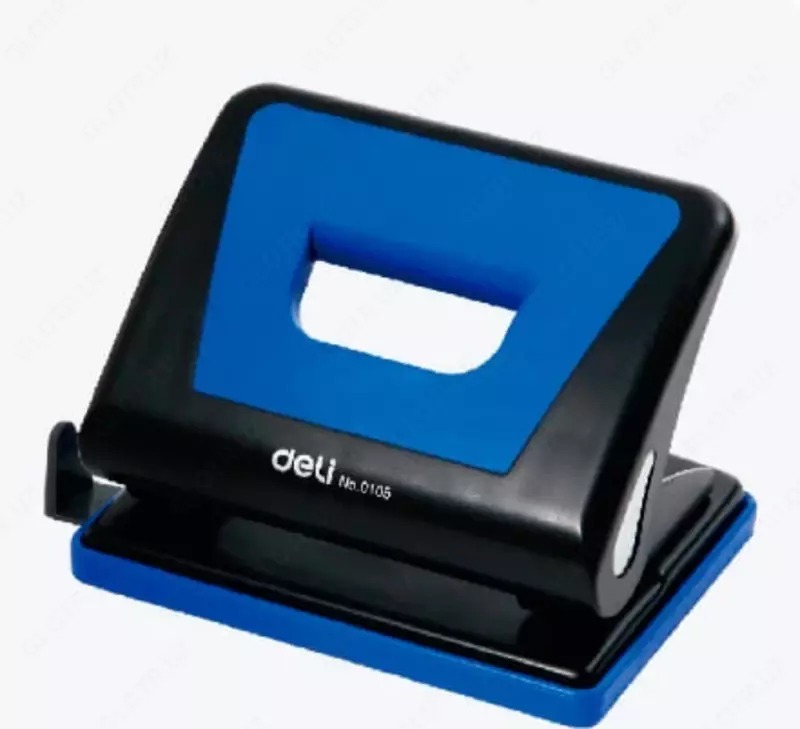 Kantselyariya puncheri "Deli", ikkita teshikli, 15 varaq (Art. - 0105)