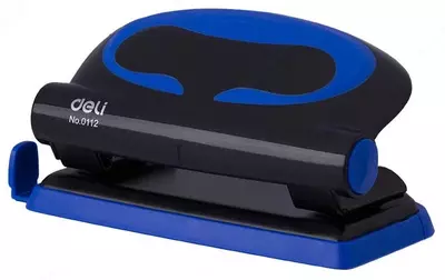 Канцелярский дырокол "Deli", с двумя отверстиями, 10 листов (Арт. - 0112)